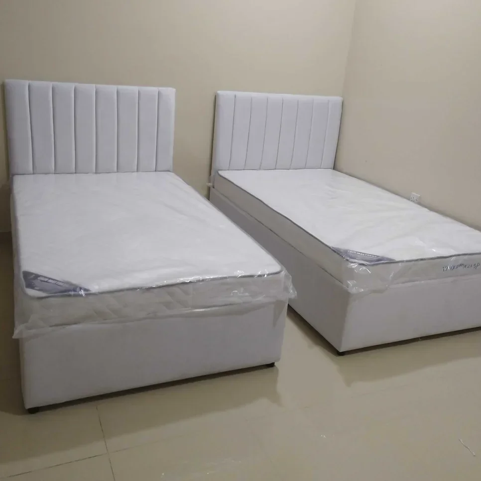 Beds - Single  - White  - Mattress Included