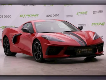 Chevrolet  Corvette  C8  2020  Automatic  19,000 Km  8 Cylinder  Rear Wheel Drive (RWD)  Coupe / Sport  Red