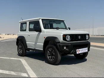 سوزوكي  جمني  2025  اوتوماتيك  0 كم  4 سلندر  دفع رباعي  اس يو في  أبيض  تحت الضمان