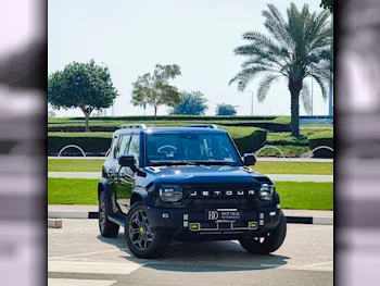 Jetour  T2  Luxury Plus  2025  Automatic  170 Km  4 Cylinder  Four Wheel Drive (4WD)  SUV  Black  With Warranty