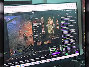 الشاشات اسوس \  24 بوصة  أسود