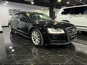 Audi  A8  50 TFSI  2017  Automatic  123,000 Km  6 Cylinder  All Wheel Drive (AWD)  Sedan  Black