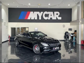 مرسيدس - بنز  سي - كلاس  63 AMG اس  2017  اوتوماتيك  14,000 كم  8 سلندر  دفع خلفي  كشف  أسود