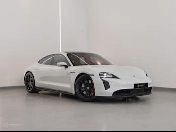 Porsche  Taycan  GTS  2022  Automatic  36,200 Km  0 Cylinder  Rear Wheel Drive (RWD)  Sedan  White  With Warranty