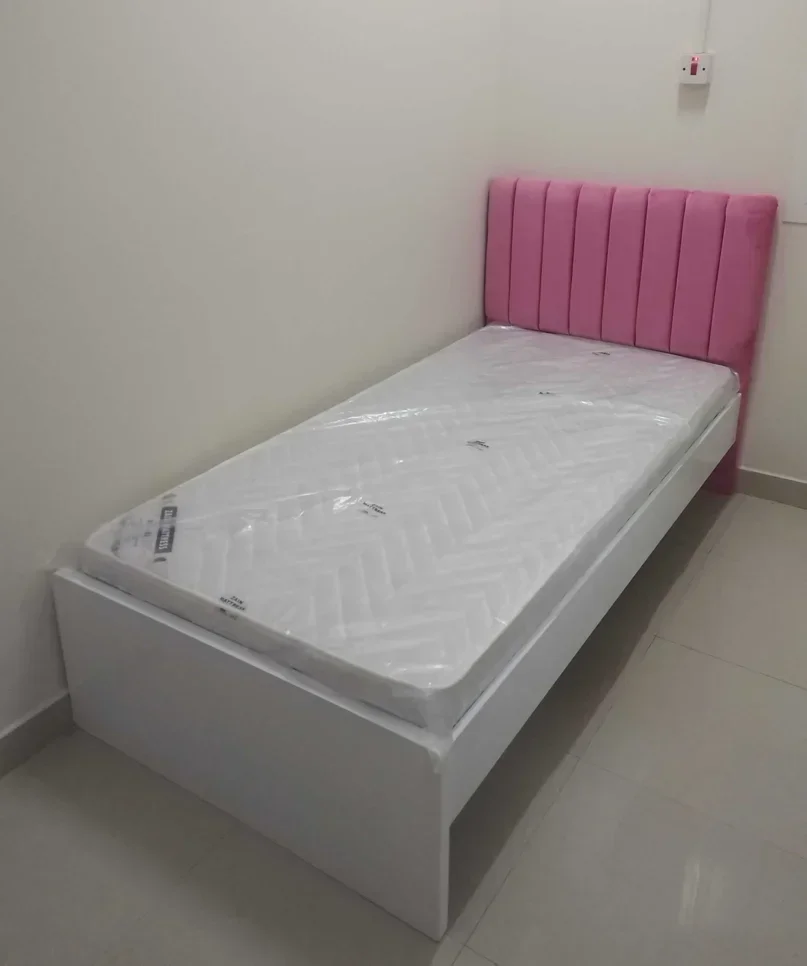 Beds - Single  - Pink  - Mattress Included