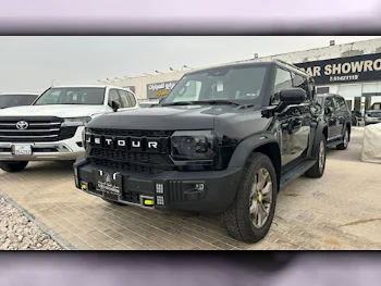 Jetour  T2  Luxury Plus  2024  Automatic  0 Km  4 Cylinder  Four Wheel Drive (4WD)  SUV  Black  With Warranty