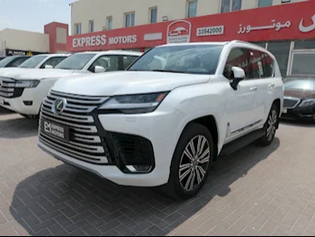 لكزس  ال اكس  600 لكجري  2024  اوتوماتيك  0 كم  6 سلندر  دفع رباعي  اس يو في  أبيض  تحت الضمان