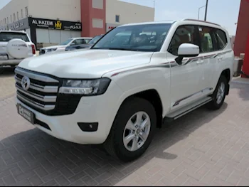 تويوتا  لاند كروزر  جي اكس ار توين توربو  2024  اوتوماتيك  0 كم  6 سلندر  دفع رباعي  اس يو في  أبيض  تحت الضمان