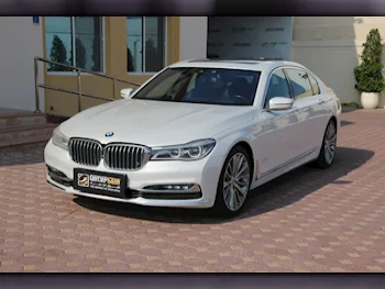 BMW  7-Series  740 Li  2016  Automatic  67,000 Km  6 Cylinder  Rear Wheel Drive (RWD)  Sedan  White
