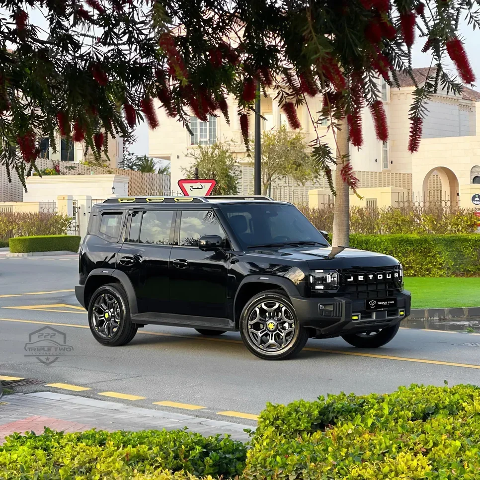 Jetour  T2  2025  Automatic  2,450 Km  4 Cylinder  Four Wheel Drive (4WD)  SUV  Black  With Warranty