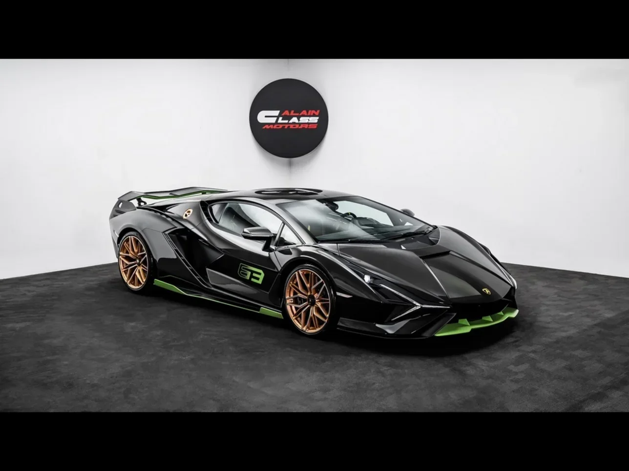 لمبرجيني  سيان  رودستار  2021  اوتوماتيك  144 كم  12 سلندر  دفع خلفي  كوبيه \ سبورت  أسود