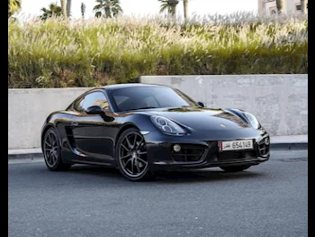 Porsche  Cayman  2014  Automatic  95,000 Km  6 Cylinder  Rear Wheel Drive (RWD)  Coupe / Sport  Black