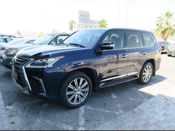 لكزس  ال اكس  570  2017  اوتوماتيك  161,000 كم  8 سلندر  دفع رباعي  اس يو في  أزرق غامق