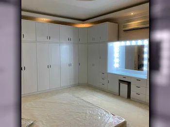 خزائن ودواليب الملابس والزينة - دوحة فيرنيتشر  - خزائن  - أبيض