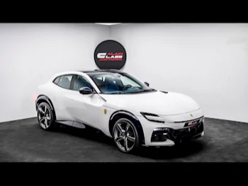 Ferrari  Purosangue  2025  Automatic  415 Km  12 Cylinder  All Wheel Drive (AWD)  SUV  White