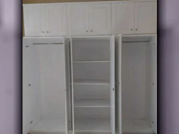 خزائن ودواليب الملابس والزينة - دوحة فيرنيتشر  - خزائن  - أبيض