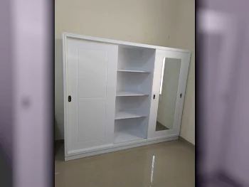 خزائن ودواليب الملابس والزينة - دوحة فيرنيتشر  - خزائن  - أبيض