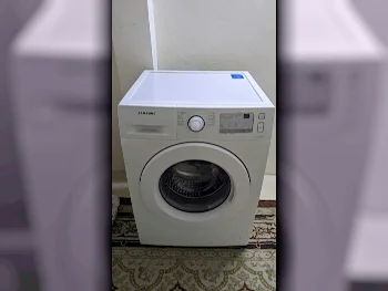غسالة ملابس & الكل في واحد سامسونج \  غسالة تحميل أمامي  أبيض