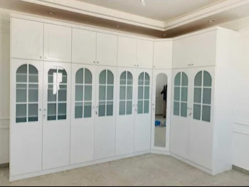 خزائن ودواليب الملابس والزينة - دوحة فيرنيتشر  - خزائن  - أبيض