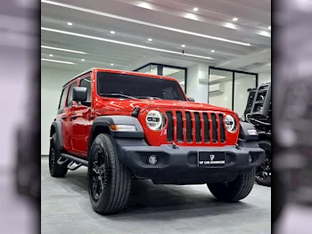 Jeep  Wrangler  2020  Automatic  127,000 Km  4 Cylinder  Four Wheel Drive (4WD)  SUV  Red