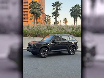 Jetour  T1  2025  Automatic  200 Km  4 Cylinder  Four Wheel Drive (4WD)  SUV  Black  With Warranty