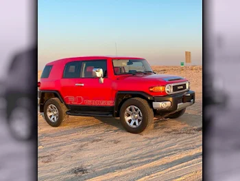 Toyota  FJ Cruiser  Final Edition  2018  Automatic  83,000 Km  6 Cylinder  All Wheel Drive (AWD)  SUV  Red