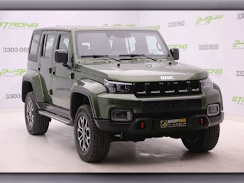 BAIC  BJ40 C  2024  Automatic  0 Km  4 Cylinder  Four Wheel Drive (4WD)  SUV  Green  With Warranty