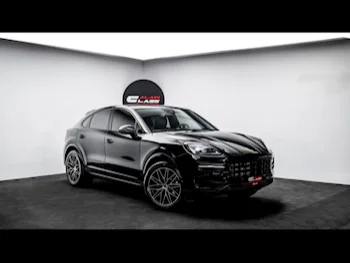 Porsche  Cayenne  Coupe  2024  Automatic  13,600 Km  6 Cylinder  All Wheel Drive (AWD)  SUV  Black  With Warranty