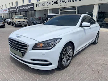 هيونداي  جينيسس  جي 80  2015  اوتوماتيك  133,000 كم  6 سلندر  دفع خلفي  سيدان  أبيض