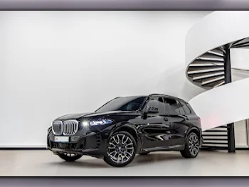 BMW  X-Series  X5  2024  Automatic  46,000 Km  6 Cylinder  Four Wheel Drive (4WD)  SUV  Black  With Warranty
