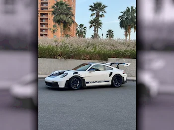 Porsche  911  GT3 RS  2024  Automatic  14,000 Km  6 Cylinder  Rear Wheel Drive (RWD)  Coupe / Sport  White and Blue  With Warranty