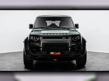 لاند روفر  ديفيندر  فيرست ايديشن  2025  اوتوماتيك  0 كم  8 سلندر  دفع رباعي  اس يو في  أخضر  تحت الضمان