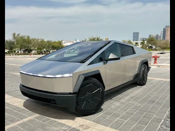 Tesla  Cybertruck  Foundation Series  2024  Automatic  0 Km  0 Cylinder  All Wheel Drive (AWD)  Pick Up  Silver  With Warranty