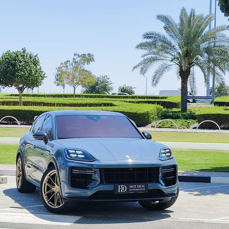 Porsche  Cayenne  Turbo GT  2024  Automatic  12,800 Km  8 Cylinder  Four Wheel Drive (4WD)  SUV  Gray  With Warranty
