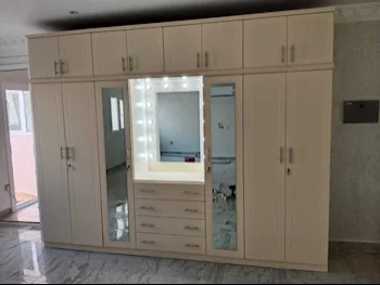 خزائن ودواليب الملابس والزينة - دوحة فيرنيتشر  - خزائن  - أبيض