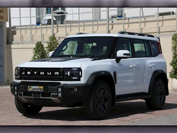 Jetour  T2  Luxury Plus  2025  Automatic  2,200 Km  4 Cylinder  Four Wheel Drive (4WD)  SUV  White  With Warranty