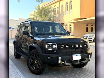 Jetour  T2  Luxury Plus  2025  Automatic  77 Km  4 Cylinder  Four Wheel Drive (4WD)  SUV  Black  With Warranty