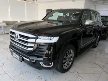 تويوتا  لاند كروزر  في اكس ار توين توربو  2024  اوتوماتيك  0 كم  6 سلندر  دفع رباعي  اس يو في  أسود  تحت الضمان