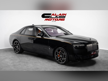 رولز - رويس  غوست  بلاك بادج  2025  اوتوماتيك  0 كم  12 سلندر  دفع رباعي  اس يو في  أسود  تحت الضمان