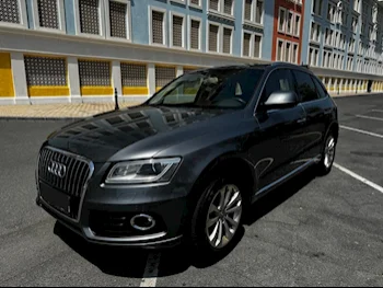 اودي  كيو 5  40 TFSI Quattro  2017  اوتوماتيك  122,000 كم  4 سلندر  دفع كلي مستمر  اس يو في  رمادي