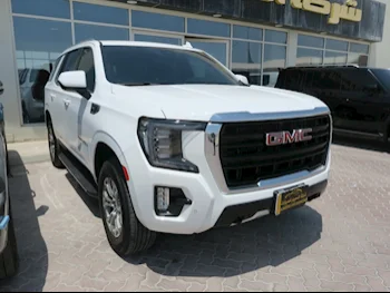 جي ام سي  يوكون  اس ال اي  2023  اوتوماتيك  15,000 كم  8 سلندر  دفع خلفي  اس يو في  أبيض  تحت الضمان