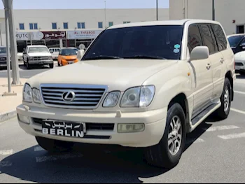 Lexus  LX  470  2003  Automatic  596,000 Km  8 Cylinder  Four Wheel Drive (4WD)  SUV  Beige