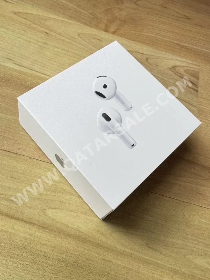 Headphones & Earbuds,Airpods Apple  Airpods 4 2025  - White  Airpods