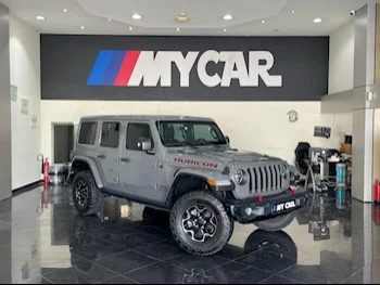 Jeep  Wrangler  Rubicon  2023  Automatic  38,000 Km  6 Cylinder  Four Wheel Drive (4WD)  SUV  Gray  With Warranty