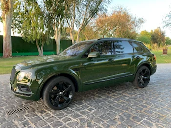 Bentley  Bentayga  Mulliner  2019  Automatic  113,000 Km  12 Cylinder  All Wheel Drive (AWD)  SUV  Green