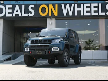 BAIC  BJ40 C  2024  Automatic  4,000 Km  4 Cylinder  Four Wheel Drive (4WD)  SUV  Dark Blue  With Warranty