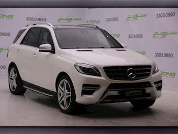 Mercedes-Benz  ML  400  2015  Automatic  118,000 Km  6 Cylinder  Four Wheel Drive (4WD)  SUV  White
