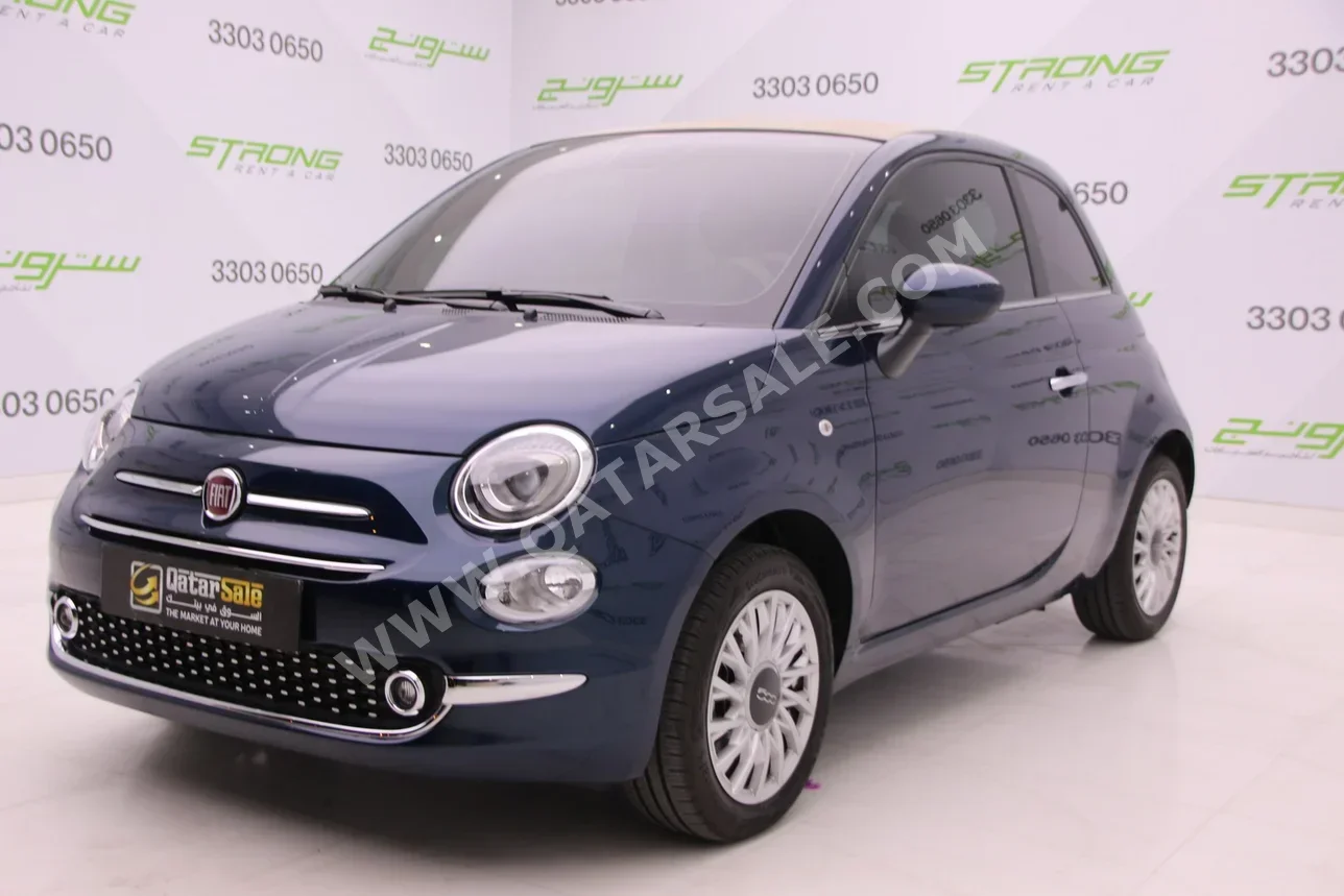 فيات  500  2024  اوتوماتيك  8,500 كم  4 سلندر  سحب امامي  كشف  أزرق غامق  تحت الضمان