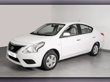 Nissan  Sunny  2019  Automatic  228,204 Km  4 Cylinder  Front Wheel Drive (FWD)  Sedan  White