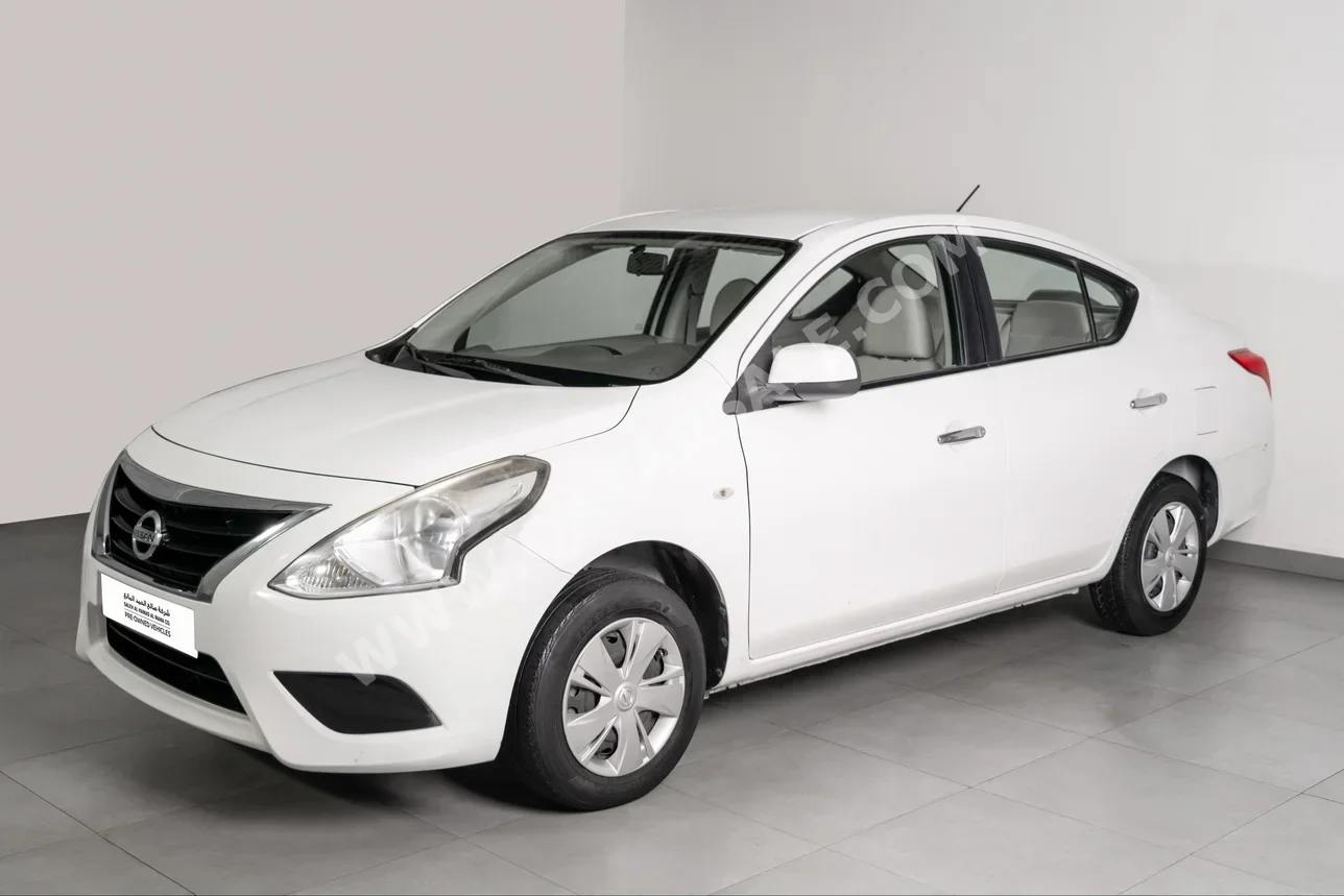 Nissan  Sunny  2019  Automatic  228,204 Km  4 Cylinder  Front Wheel Drive (FWD)  Sedan  White